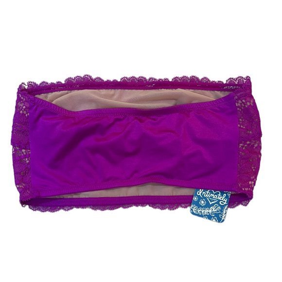 Women's Free People NWT Intimately FP Camila Lace Bandeau Bralette Size XS - Picture 5 of 5